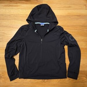 Title Nine Black hoodie Gym Athleisure size Medium Performance